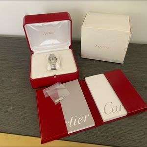 Cartier Santos Ladies Stainless Steel Automatic